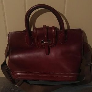 Dooney & Bourke Florentine Toscana Dude Zip Sat